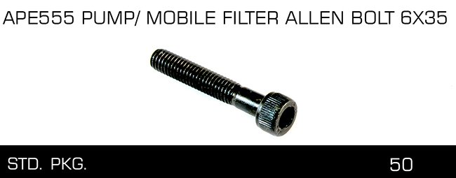 APE555 PUMP MOB ILE FILTER ALLEN BOLT 6X35